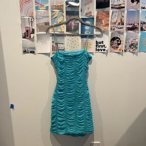 Blue Open Back Dress size Medium